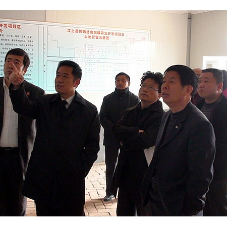 國(guó)家發(fā)改委調(diào)研組來(lái)汶上縣調(diào)研土地托管工作