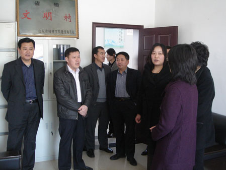 濟寧市婦聯(lián)副主席王新顏、組宣部長王利艷來汶上縣督導女性進村“兩委”工作