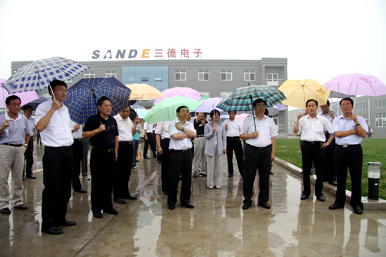 濟寧市科學(xué)發(fā)展觀現(xiàn)場觀摩會與會領(lǐng)導(dǎo)來汶上縣觀摩