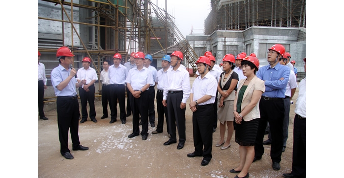 山東省副省長季緗綺來汶上縣調(diào)研文化旅游大項(xiàng)目建設(shè)工作