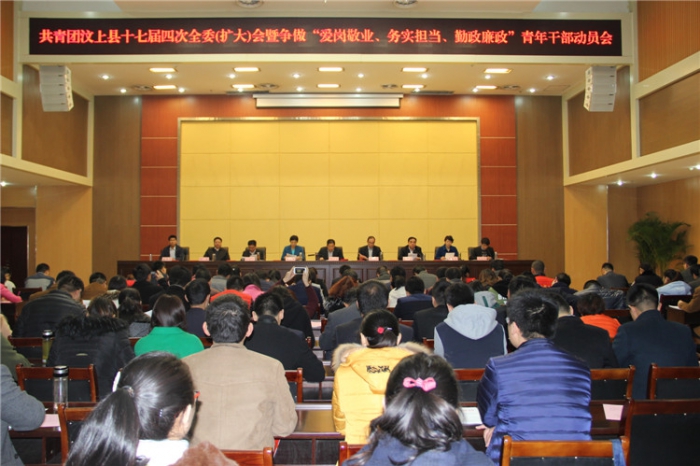 共青團汶上縣十七屆四次全委（擴大）會暨爭做“愛崗敬業(yè)、務(wù)實擔(dān)當(dāng)、勤政廉政”青年干 ...