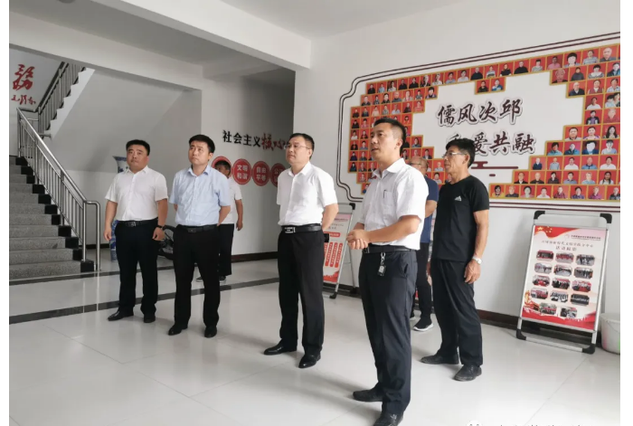 縣委常委、宣傳部長白占德一行到次邱鎮(zhèn)調研指導新時代文明實踐工作