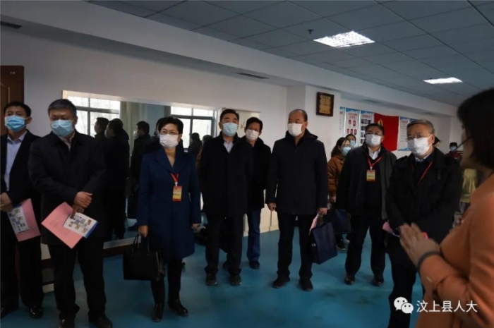 市人大常委會(huì)秘書長任廣德來汶視察公共衛(wèi)生體系建設(shè)情況